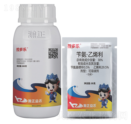 30%芐氨·乙烯利可溶液劑-控多樂-瀚正益農