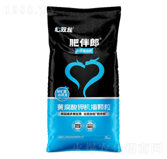 黃腐酸鉀機(jī)播顆粒-肥伴郎-心雙龍-天山雙龍